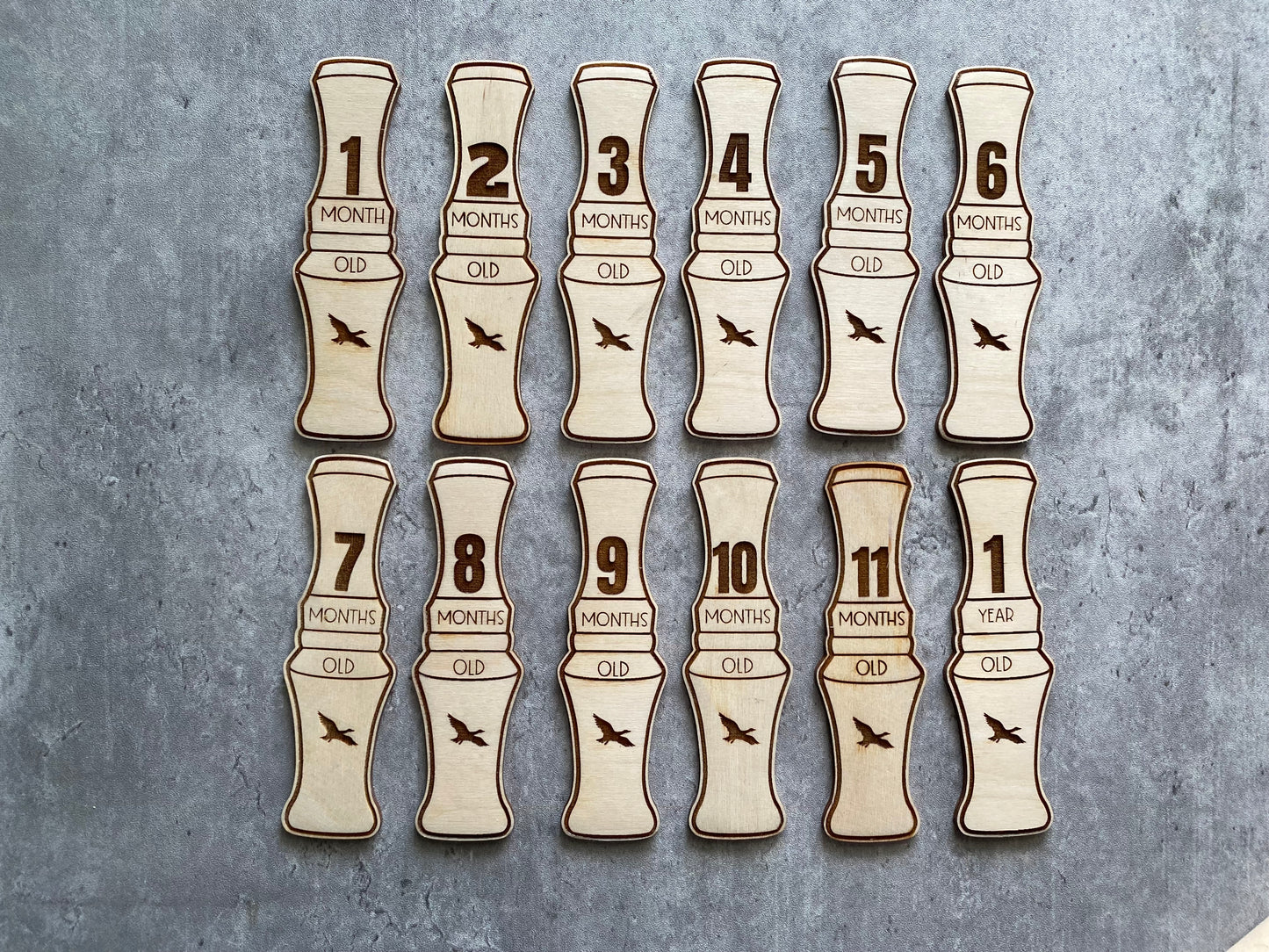 Duck Call Milestone Markers