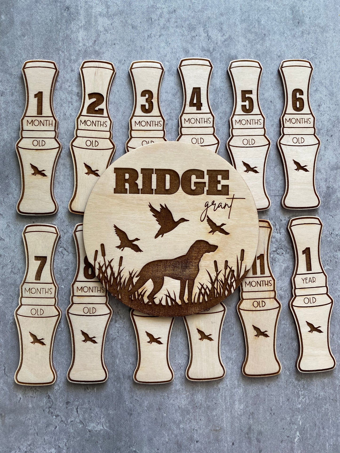 Duck Call Milestone Markers