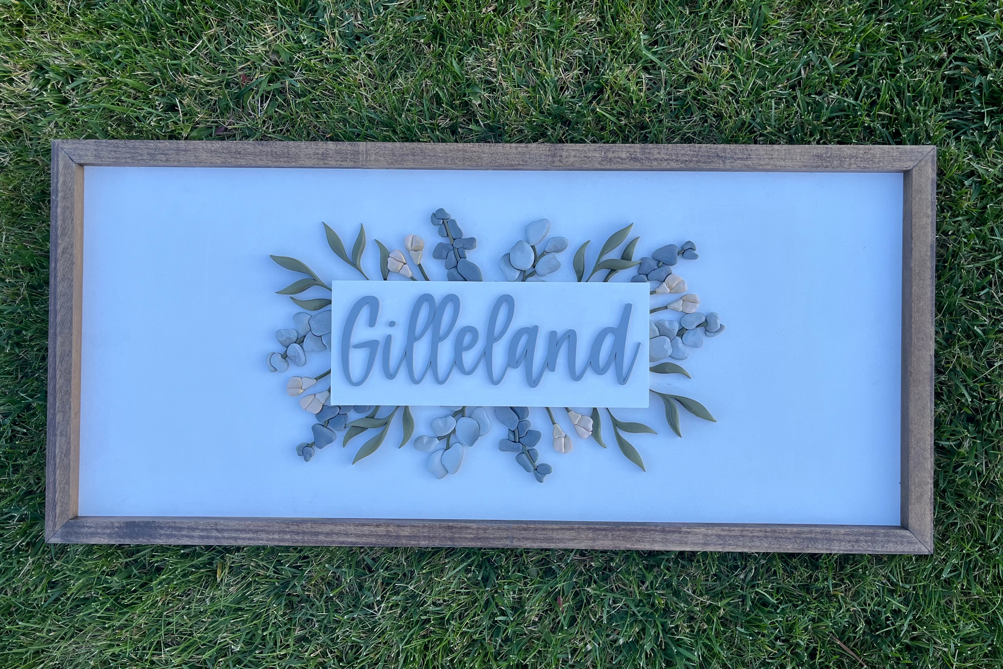 Gilliland Last Name Greenery Sign The Wild Blooms Co gilliland-last-name-greenery-sign-the-wild-blooms-co