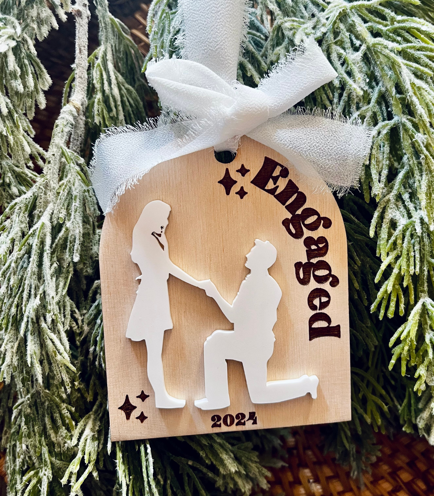 Engaged Ornament