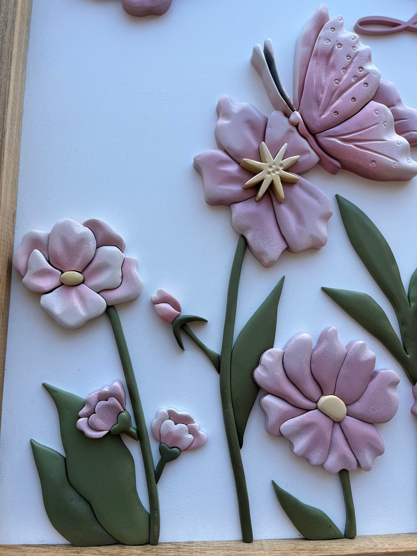 Lyla Rose Wildflower- Wood Sign