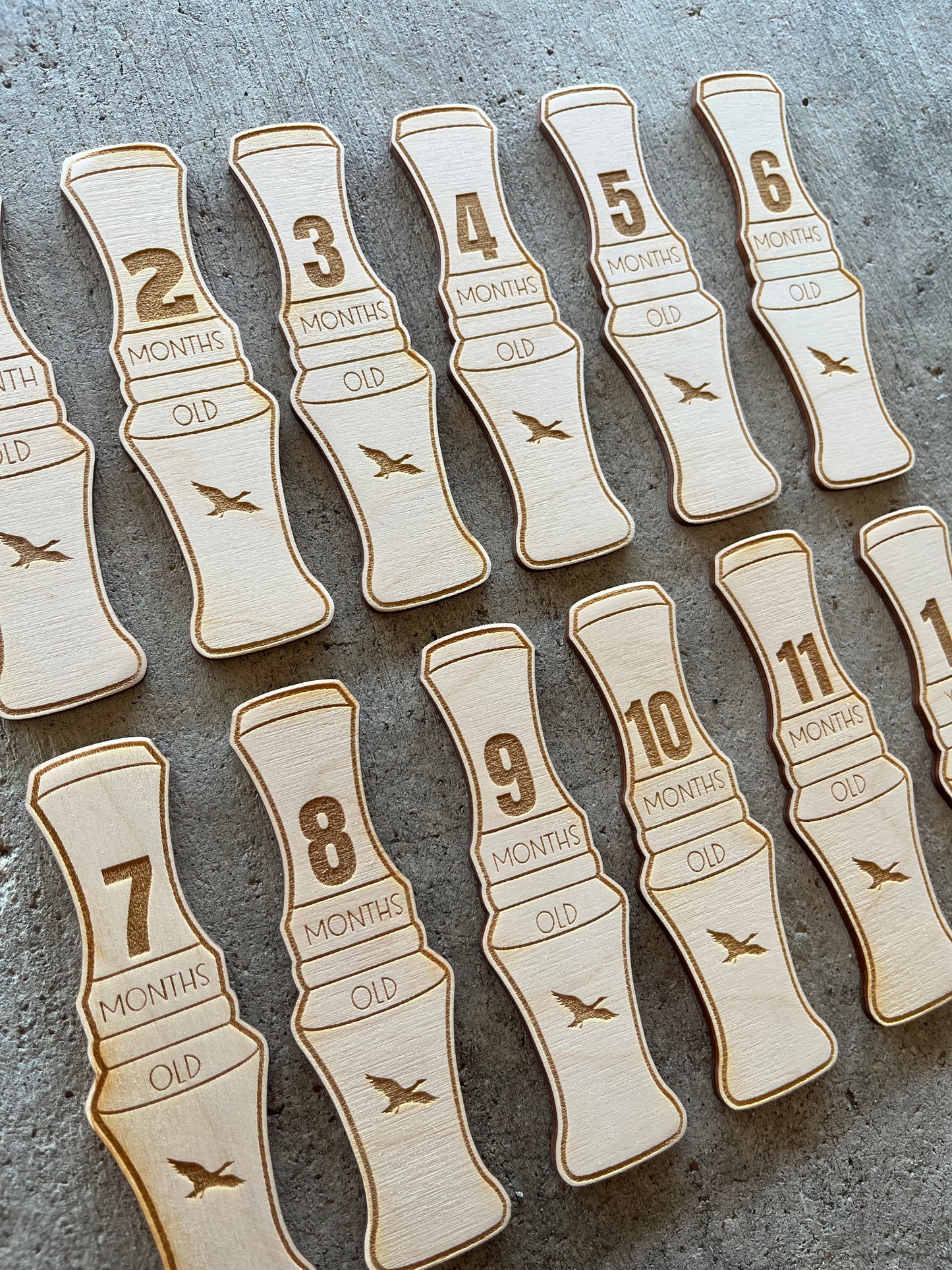 Duck Call Milestone Markers