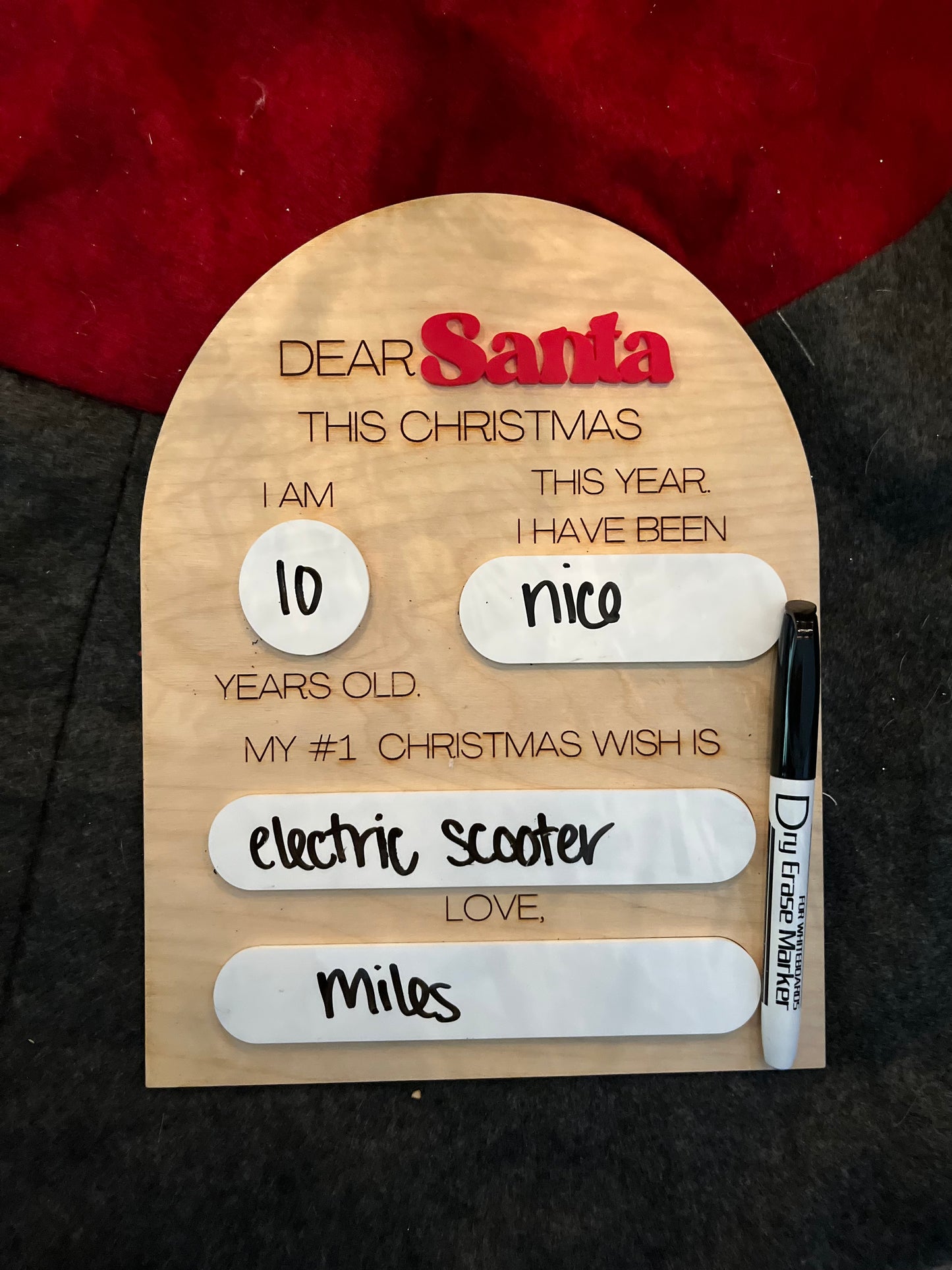 Dear Santa Boards