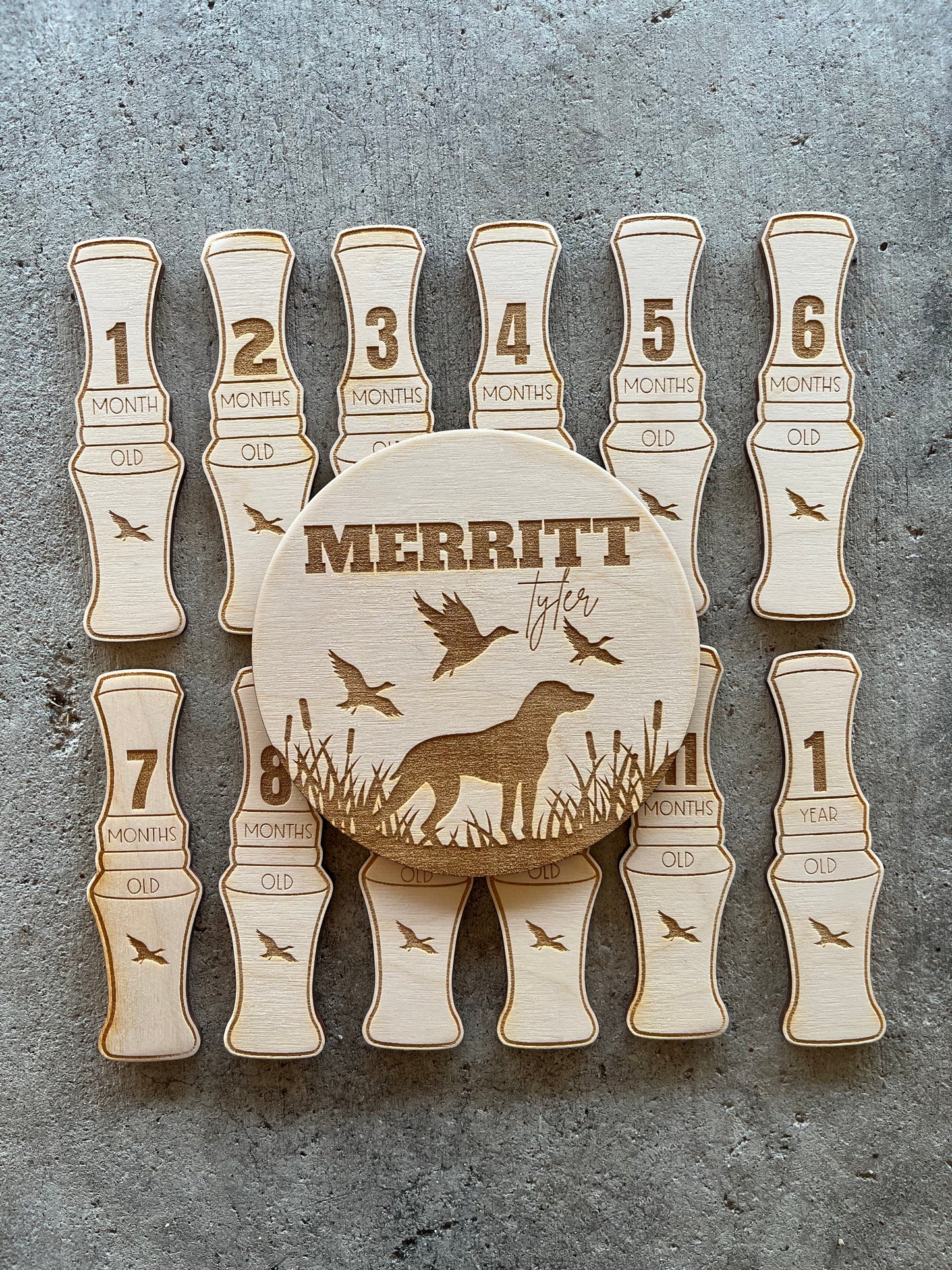 Duck Call Milestone Markers