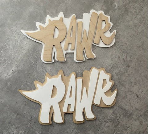 RAWR Dino Decor
