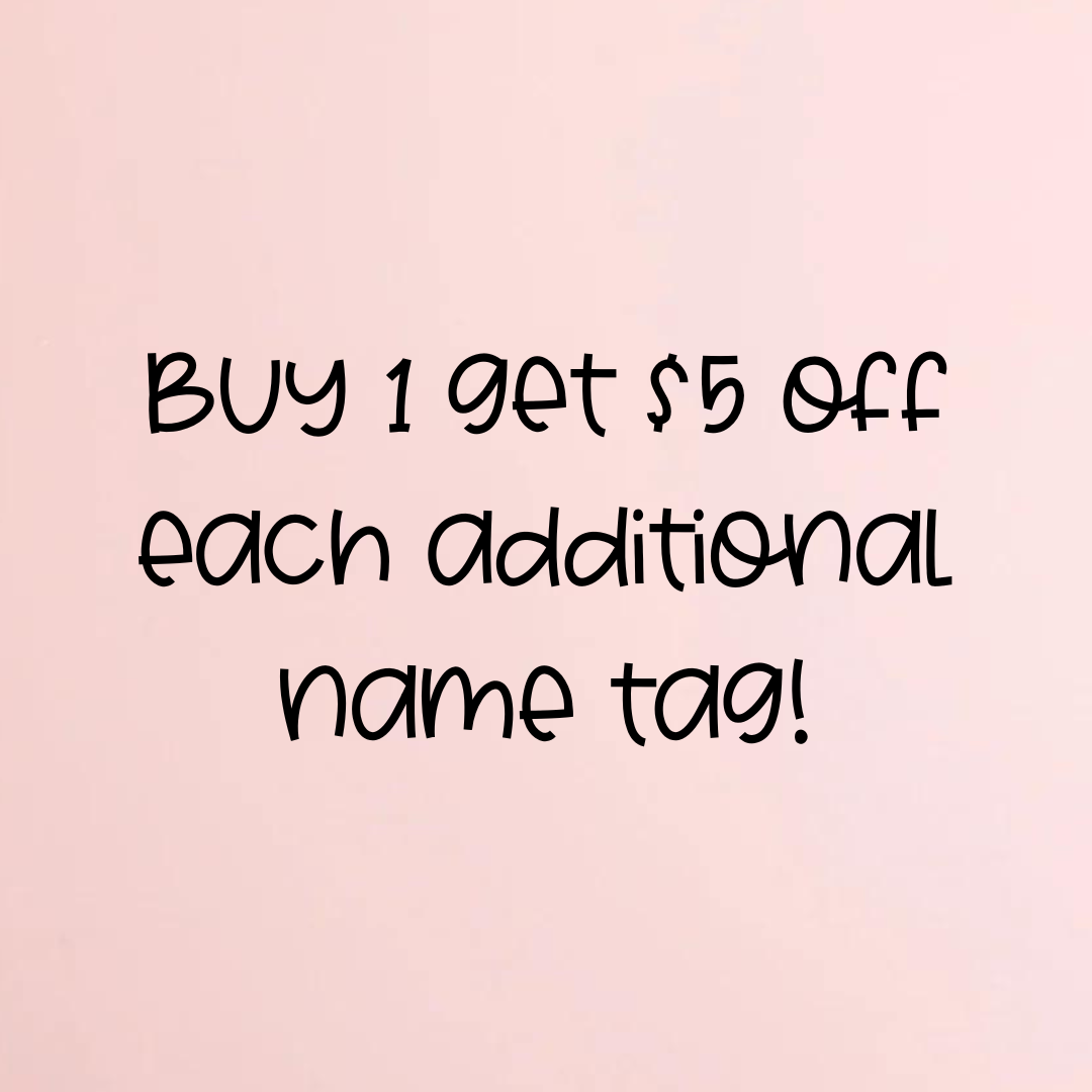 Personalized Easter Name Tags - Egg