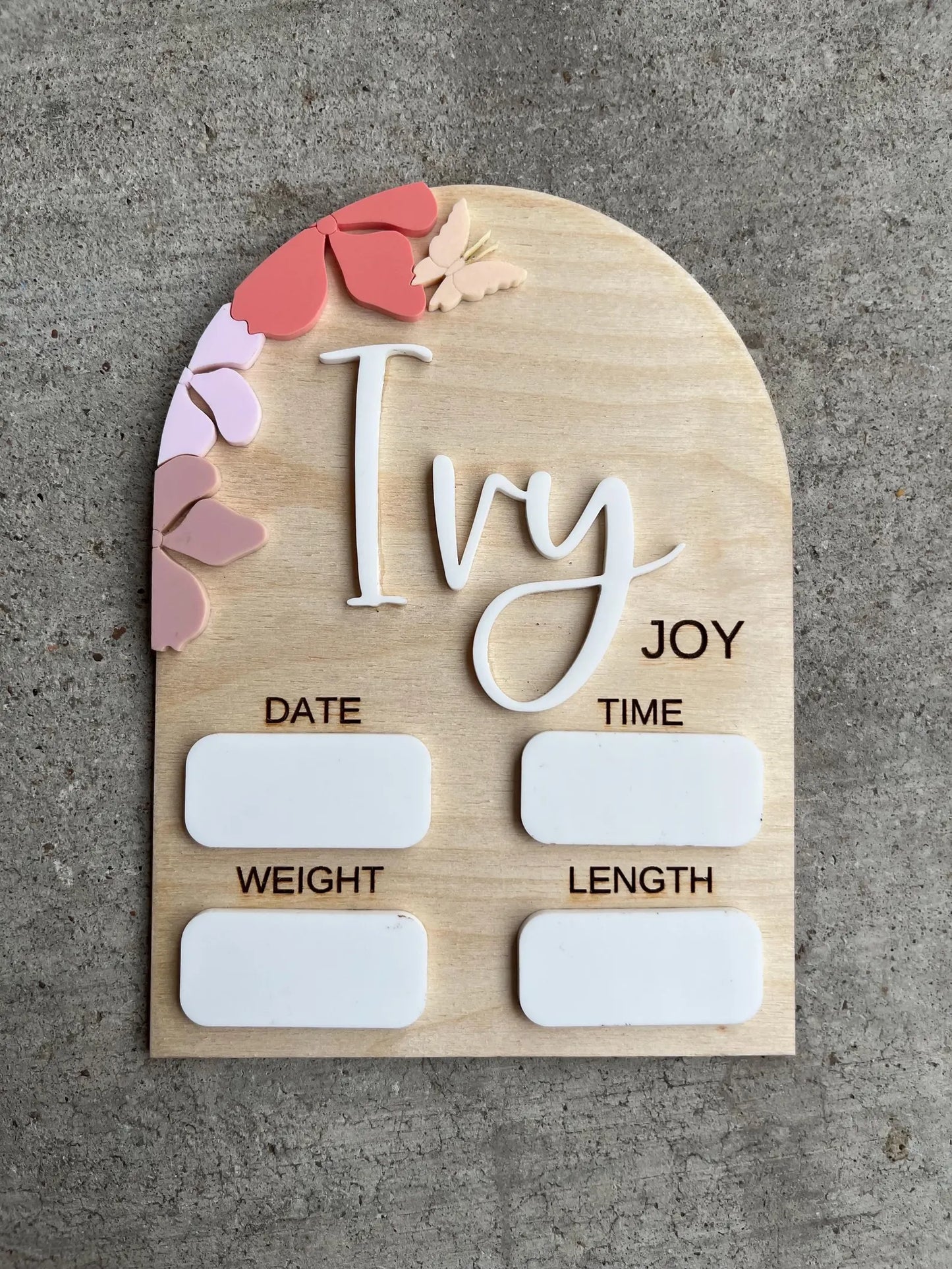 Birth Announcement Bundle - Digital Download SVG