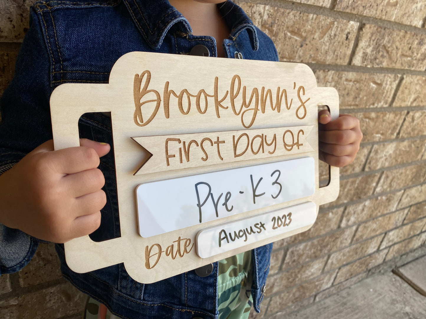 Minimal Back to School Sign