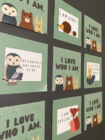 Daily Affirmation Cards for Children Version II