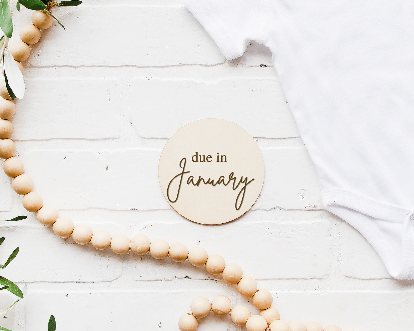 Pregnancy Announcement - Due Month