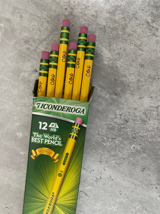 Personalized Engraved Pencils - Back to School