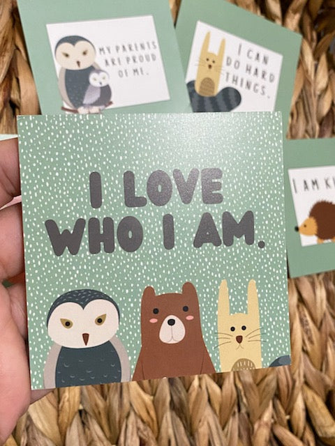 Daily Affirmation Cards for Children Version II
