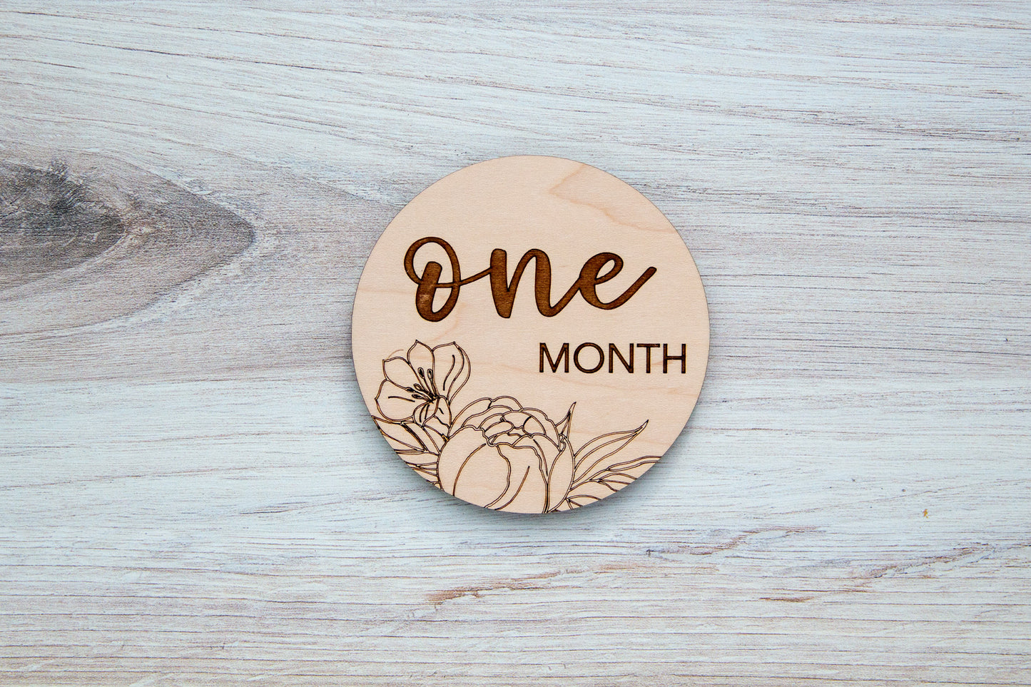 Monthly Milestones - Florals