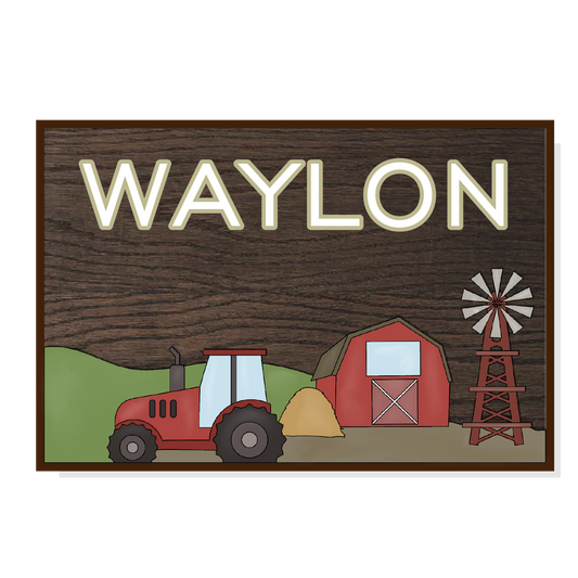 Waylon Nursery Sign